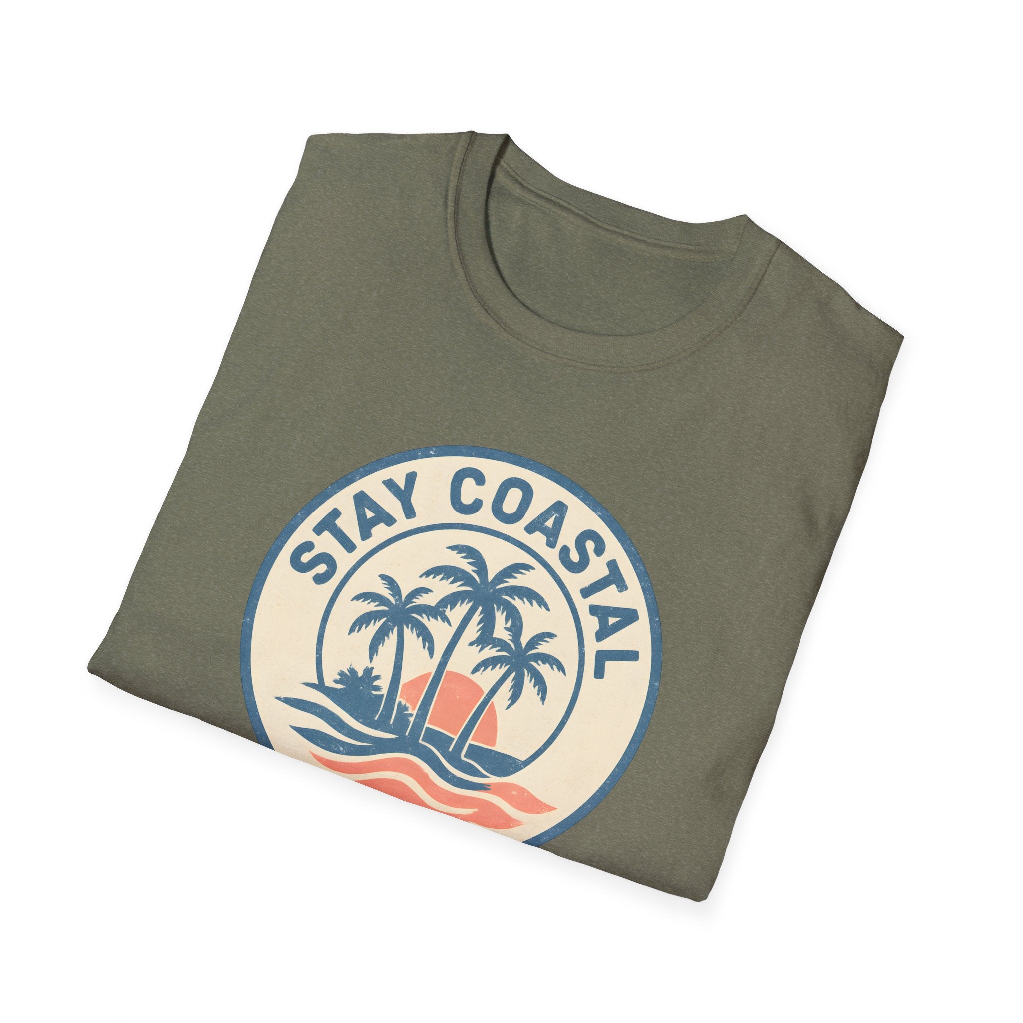 Tropical Island Sunset T-Shirt