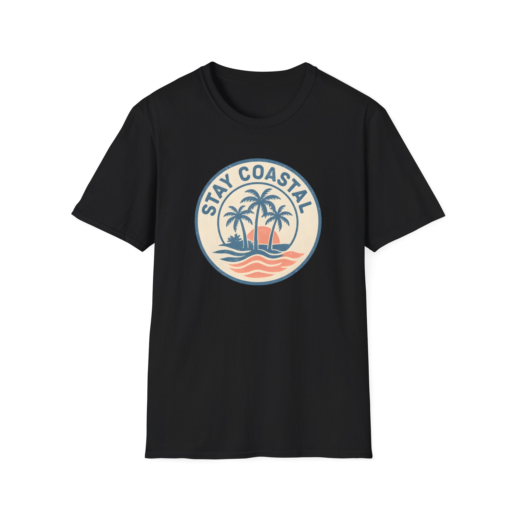 Tropical Island Sunset T-Shirt