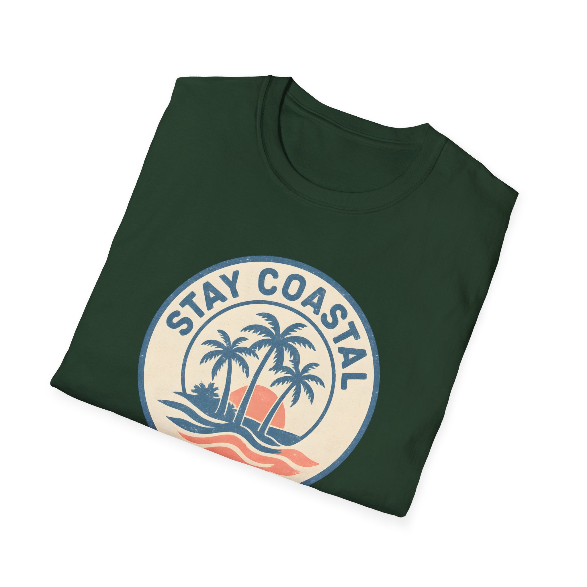 Tropical Island Sunset T-Shirt