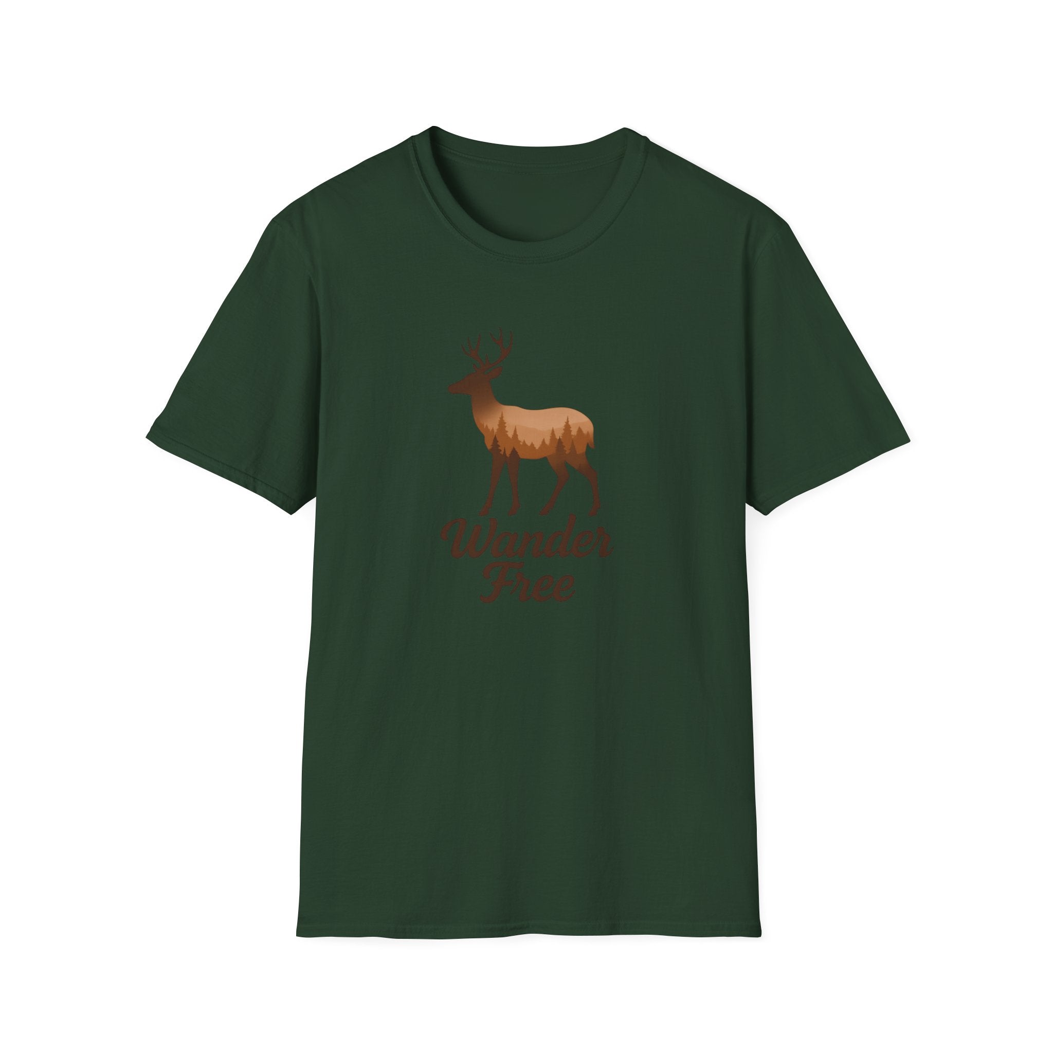 Moose Forest Silhouette T-Shirt