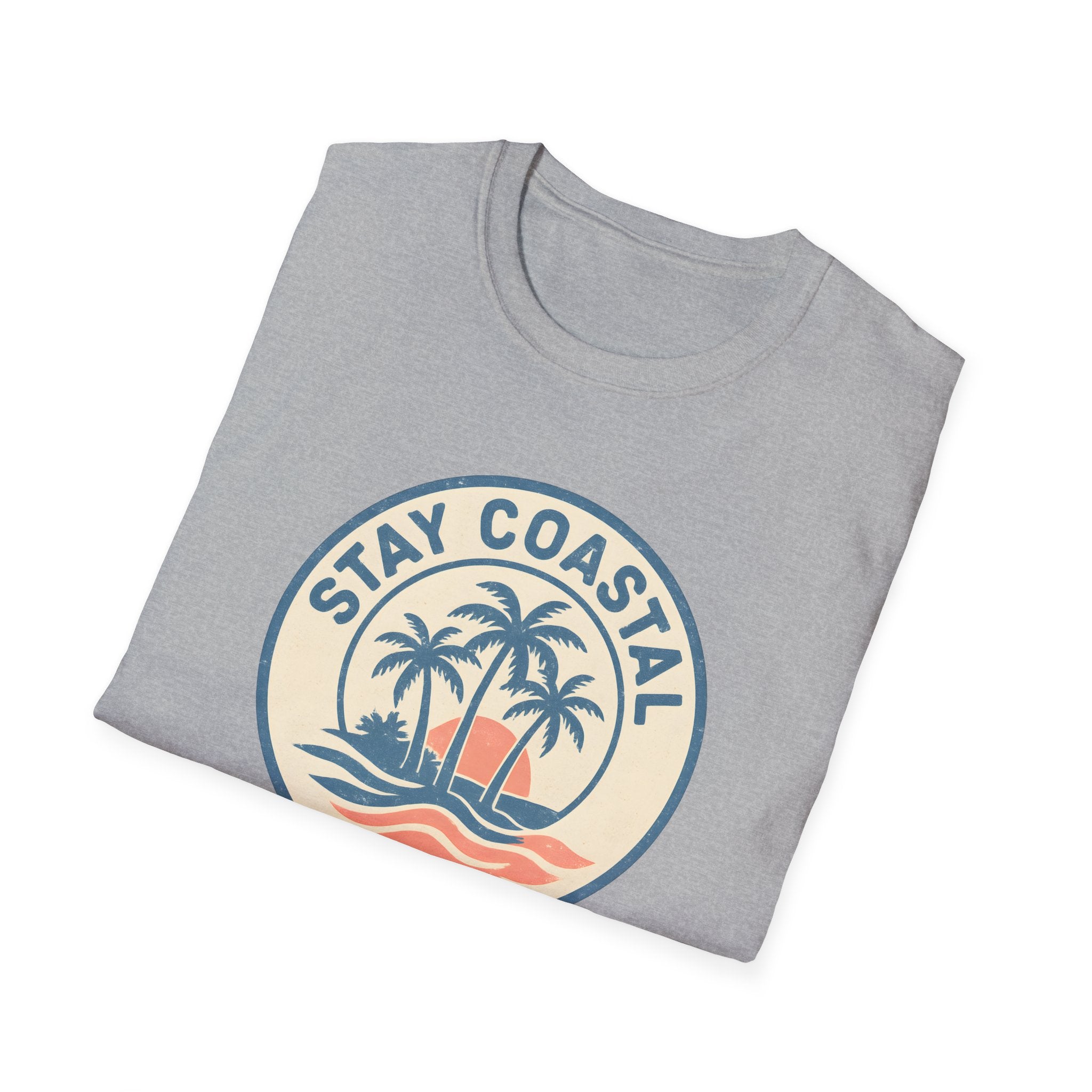 Tropical Island Sunset T-Shirt