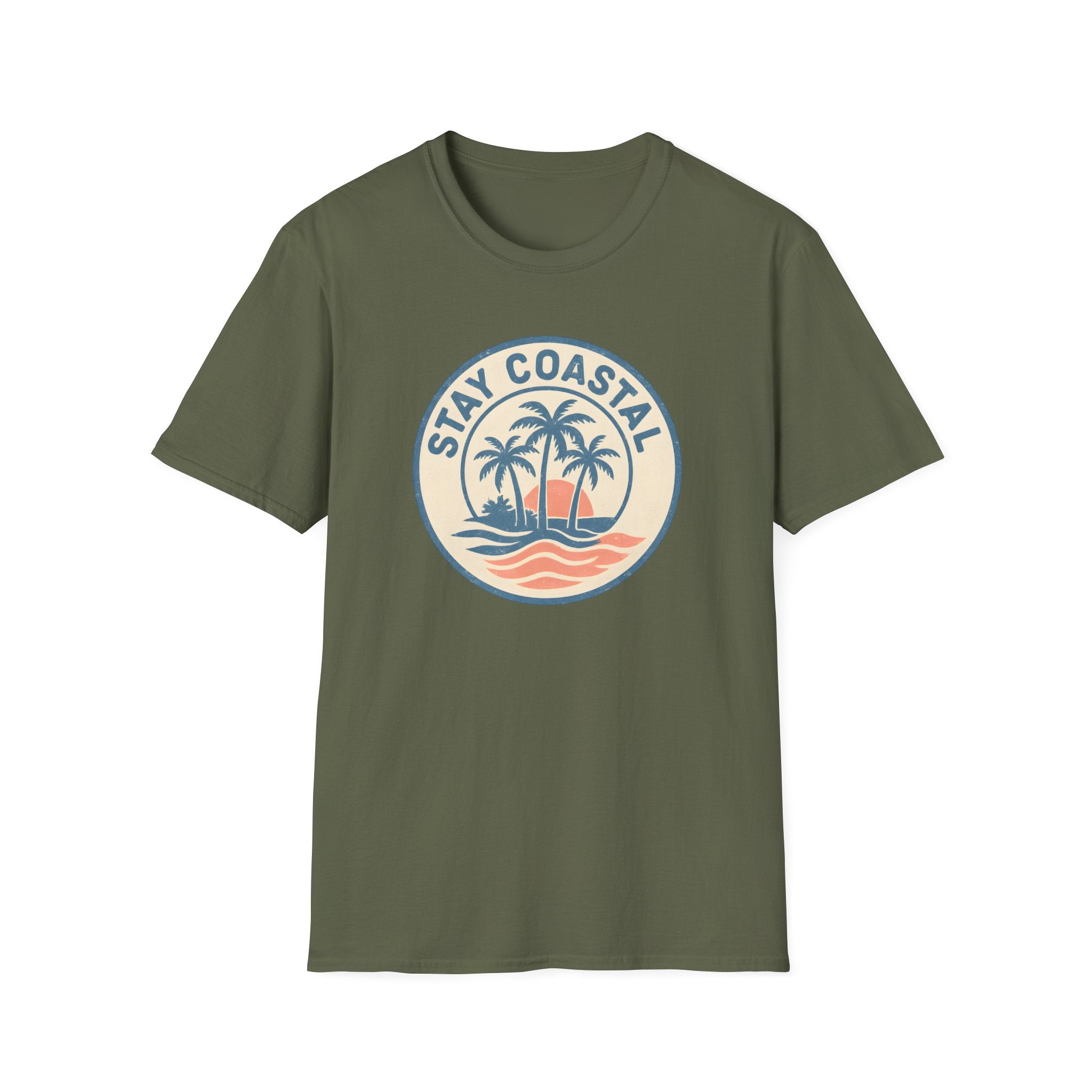 Tropical Island Sunset T-Shirt