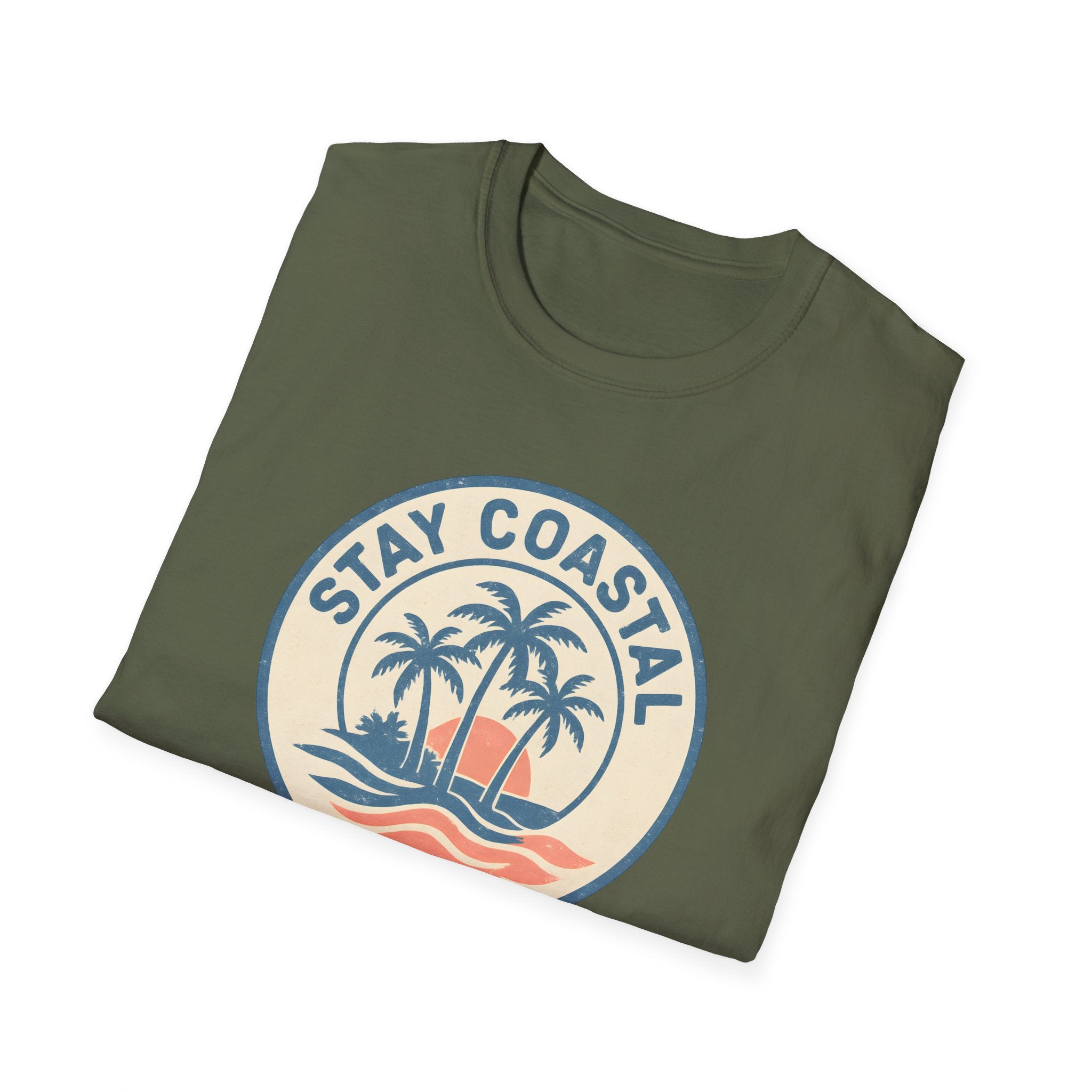 Tropical Island Sunset T-Shirt