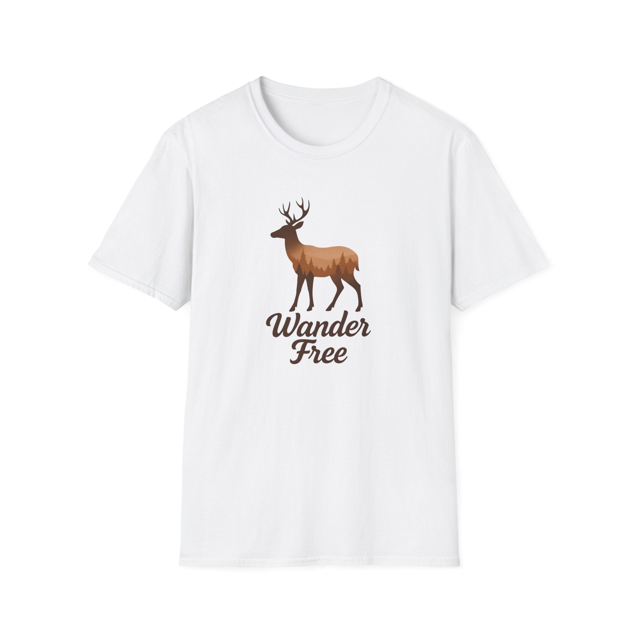 Moose Forest Silhouette T-Shirt