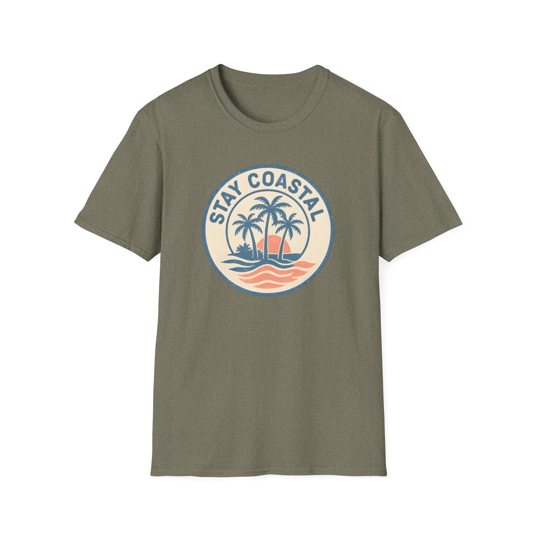 Tropical Island Sunset T-Shirt