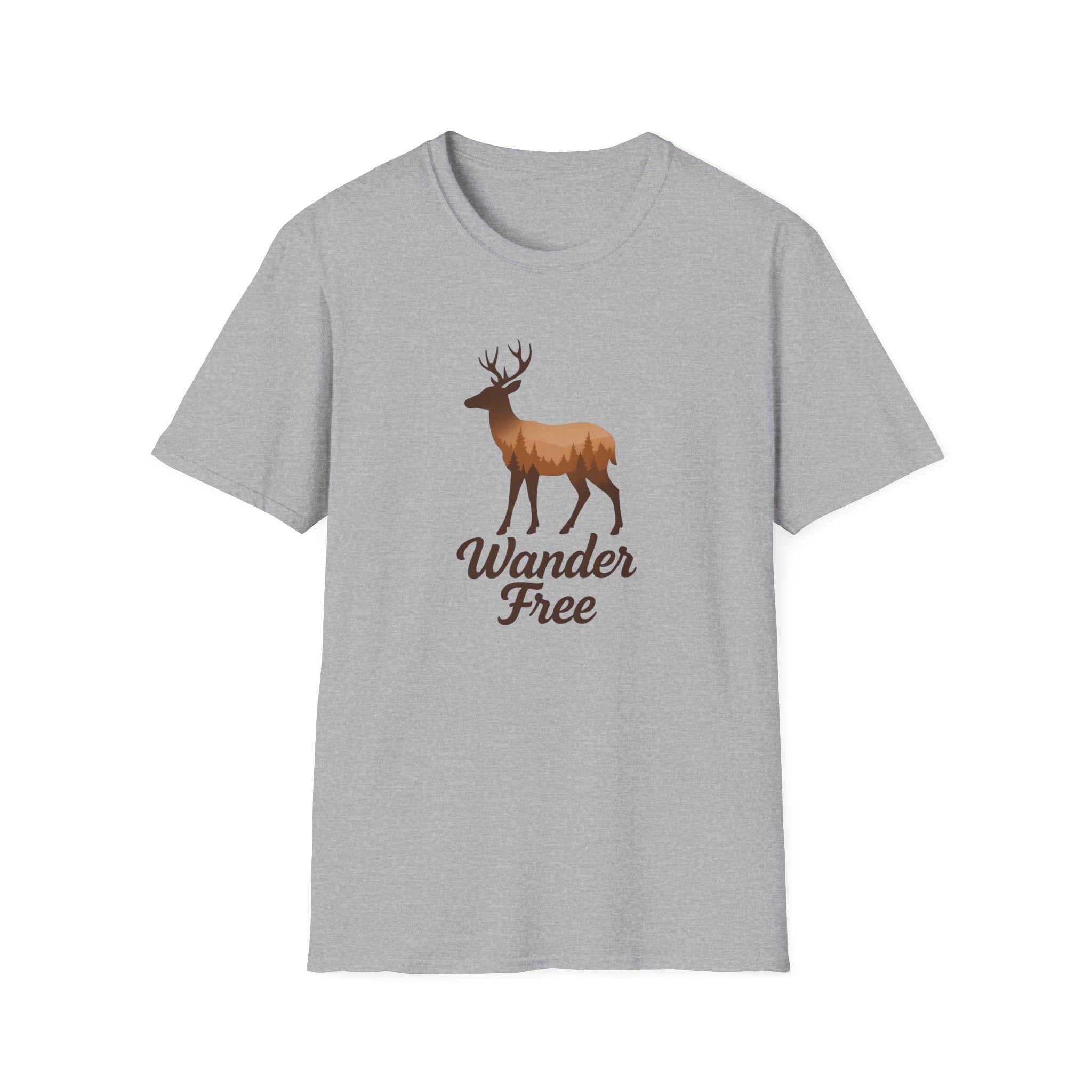Moose Forest Silhouette T-Shirt