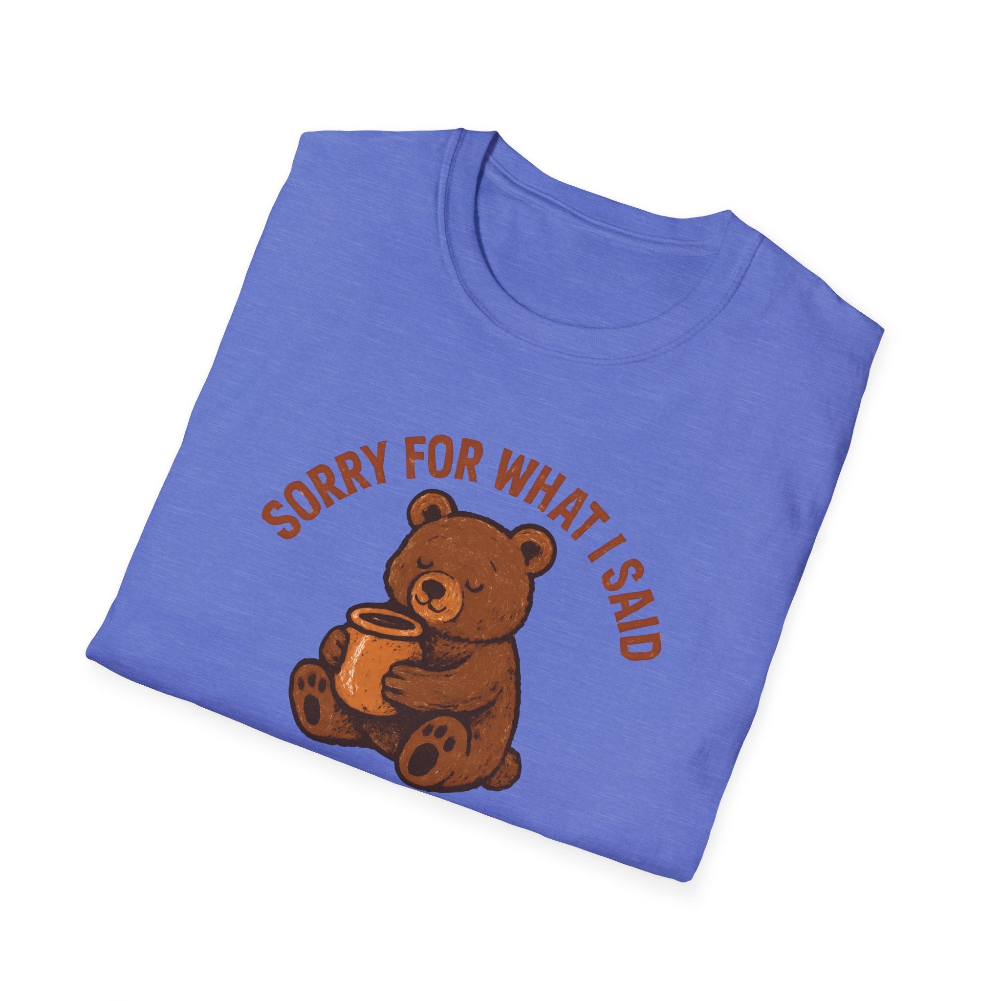 Hungry Bear With Cup T-Shirt